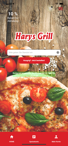 Android application Harys Grill am Schützenplatz screenshort