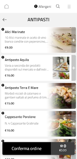 Dove Cera LAquila Screen 3