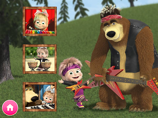 Masha and the Bear. Educational Games  screenshots 2