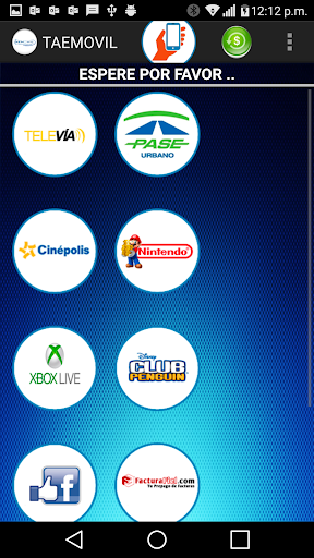 TAEMOVIL MC Screen 2