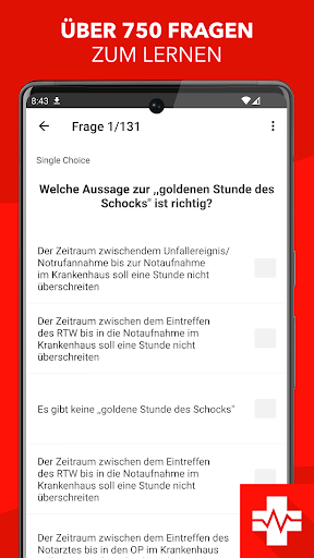 Prüfungshilfe Notfallsanitäter Screen 2