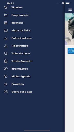 Android application Agroleite 2019 screenshort