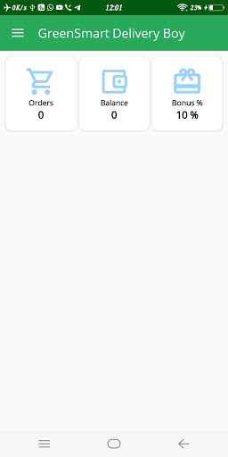 Green Mart Delivery Boy