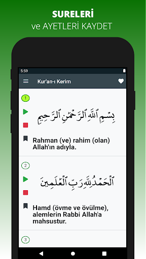 Read the Holy Quran and Tasbih Screen 3