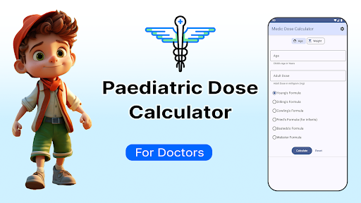 Android application Medic Dose Calculator screenshort