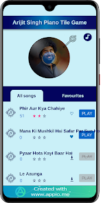 Arijit Singh Piano Tile Game 2.1.0 APK + Mod (Unlimited money) untuk android