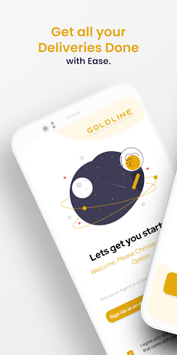 Android application Goldline User screenshort
