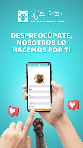 Android application We Pet screenshort