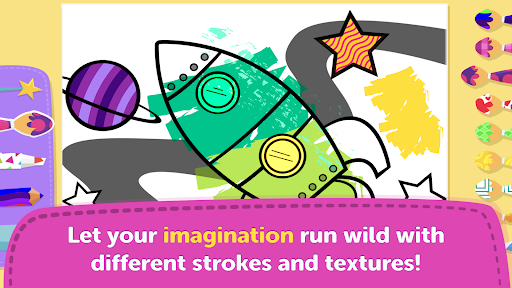 Screenshot of Coloring Book by PlayKids