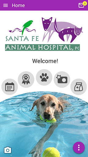 Android application Santa Fe Animal Hospital screenshort