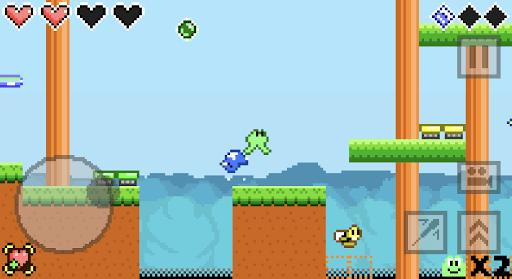 Android application Frog Hop screenshort