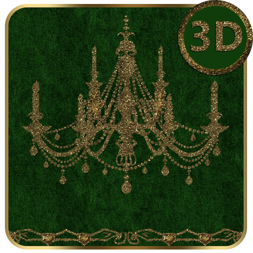 Green Gold Chandelier 3D Next  1.1 Icon