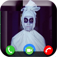 Video Call Dengan Pocong Simulasi-Di Telpon pocong