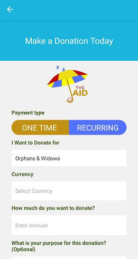 The Aid - Online Charity Screen 2
