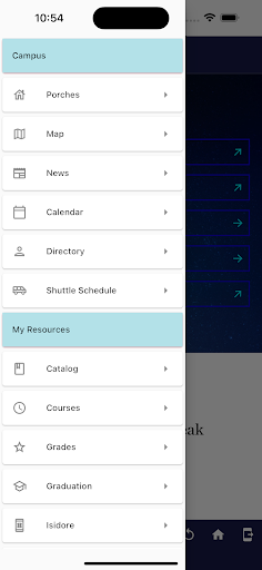 University of Dayton Mobile Screen 3