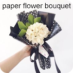 Cover Image of ダウンロード Paper flower Bouquet  APK
