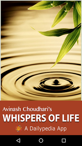 Android application Whispers Of Life Daily screenshort