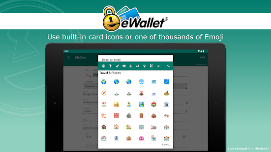 eWallet - Password Manager Tangkapan layar