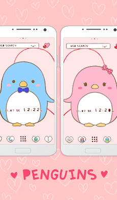 ペア壁紙 アイコン ペンギンのカップル 無料 Androidアプリ Applion