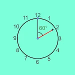 Cover Image of ดาวน์โหลด Clock Angle Calculator  APK