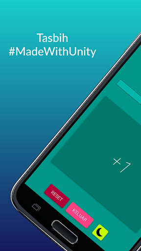 Android application Tasbih Digital - Unity based screenshort