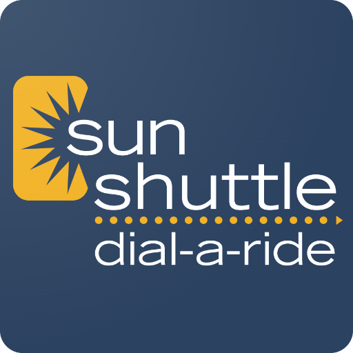 Sun Shuttle DAR Rider App logo