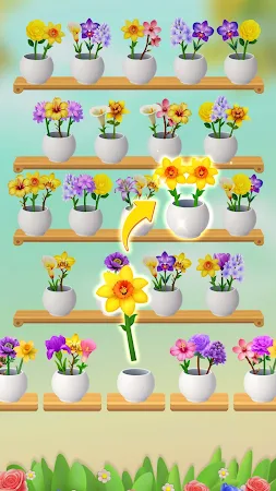 Game screenshot Flower Sort: Bloom Puzzle Game mod apk