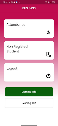 Android application BUS screenshort