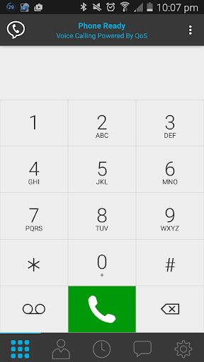 Android application QoS Phone screenshort