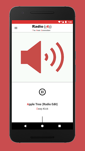 Android application Radio 4 The Next Generation screenshort