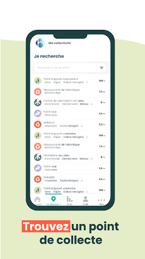 Android application Tri&Go screenshort