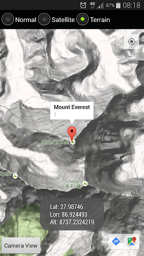 Map Point Augmented Reality