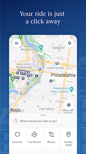 Android application PennTransit Mobile screenshort