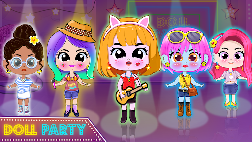 Android application Princess Doll - DressUp Games screenshort