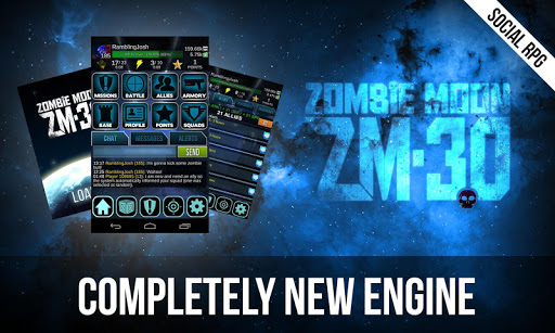Android application Zombie Moon: Marines v Zombies screenshort