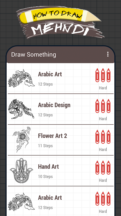 How To Draw Mehndi Designs - 2.4 - (Android)