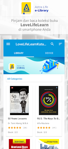 Android application LoveLifeLearn screenshort