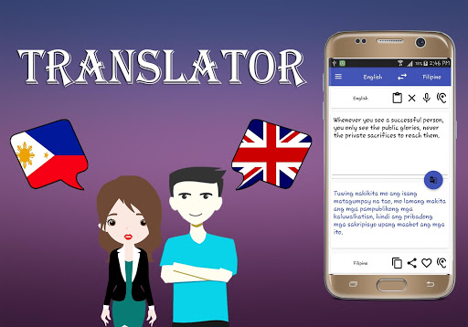 Filipino To English Translator Screen 2