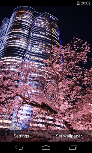 Flag of Japan Live Wallpaper Screen 3