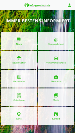 Android application info-garmisch.de screenshort