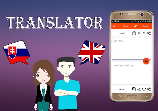 Android application Slovak To English Translator screenshort