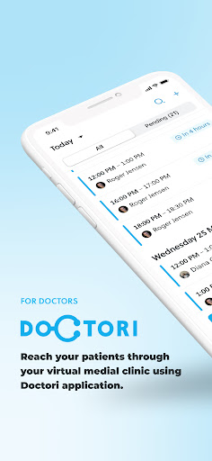 Android application Doctori for Doctors screenshort