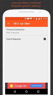 REST Api Client Android Captura de tela