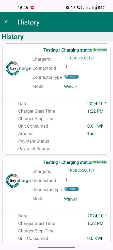 #8. EzyCharge (Android) Által: EzyCharge India
