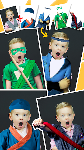Ninja Costume Photo Montage Screen 3
