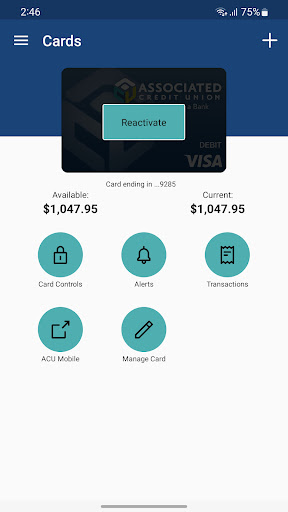 ACU Wallet Screen 3
