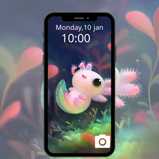Axolotl Wallpapers Screen 2