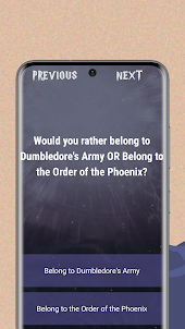 Would you rather? Harry Wizard
