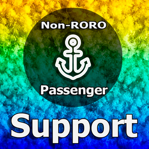 Non-RORO passenger. Support logo