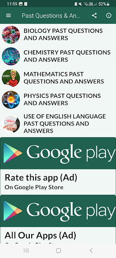 jamb past questions and answer screenshot 15